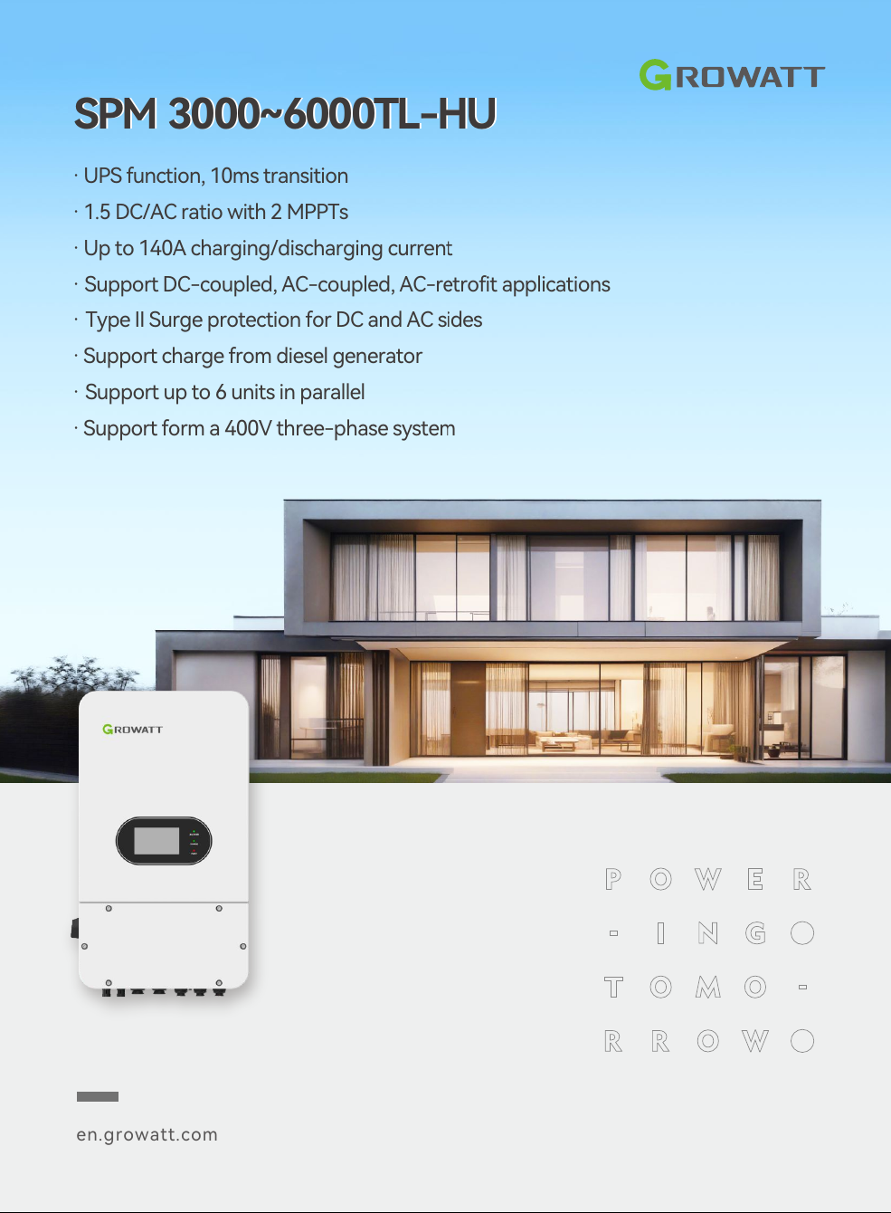 SPM 3000~6000TL-HU